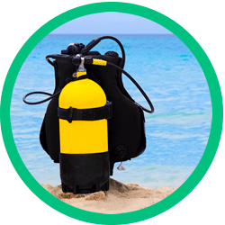 We provide top scuba diving gear